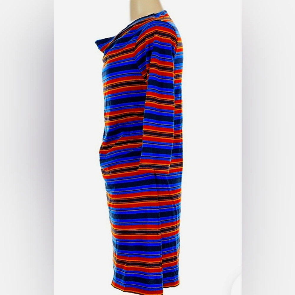 Patagonia Blue and Orange Casual Midi Dress - Picture 4 of 6